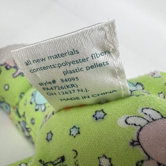 CARTER'S Puppy Dog Rattle Plush 2000 Emu Namae RARE Terrycloth Lovey Infant Toy - Picture 4 of 10